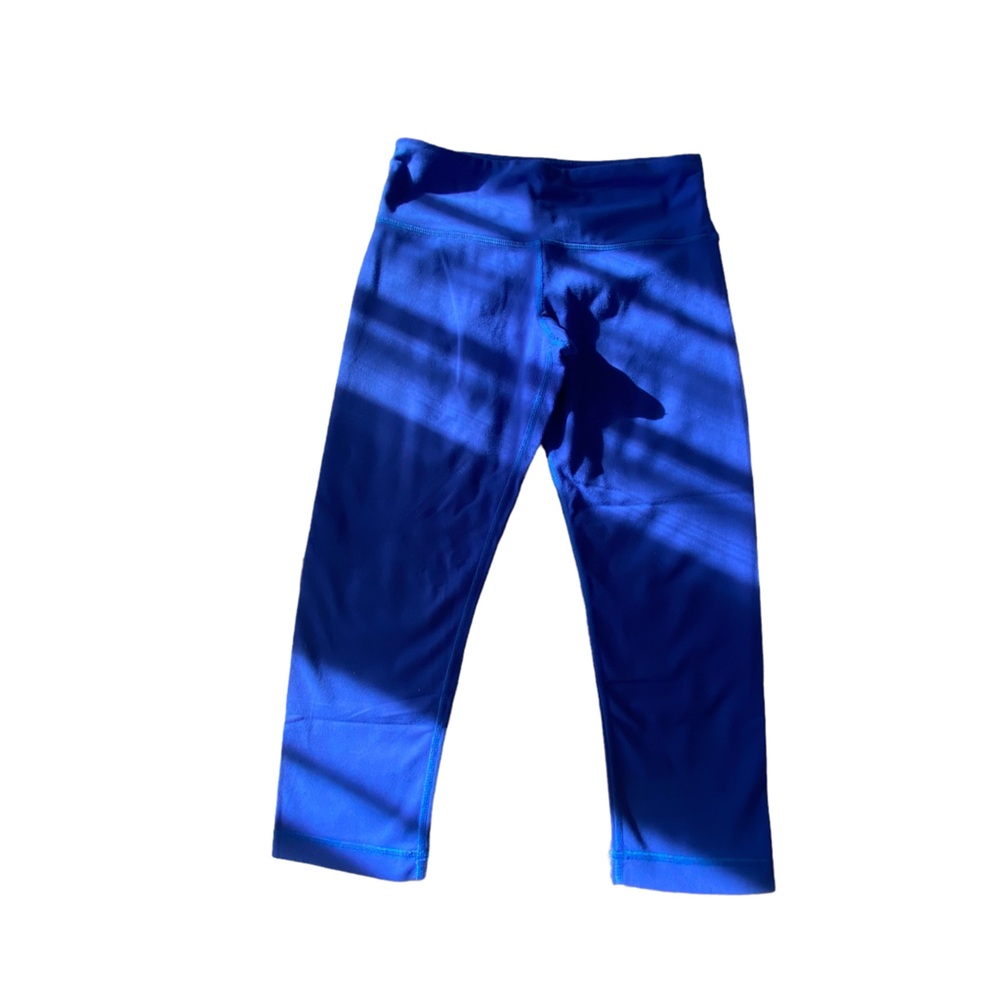 Lululemon Blue Crop Leggings - Size 4
